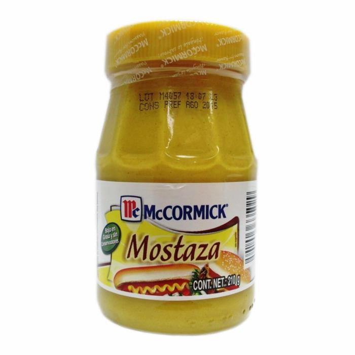 Mostaza McCormick 210 g