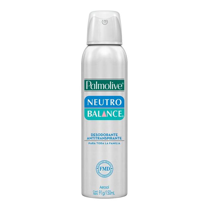 Desodorante antitranspirante Palmolive Neutro Balance en aerosol para dama 150 ml