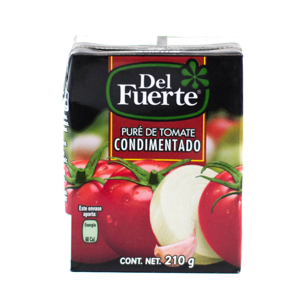 Puré de tomate condimentado Del Fuerte 210g
