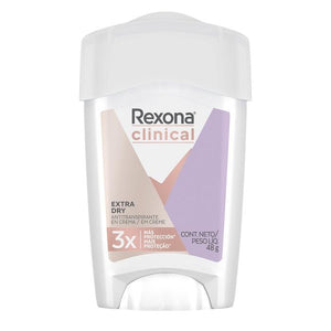 Antitranspirante Rexona Clinical extra dry en crema para dama 48 g