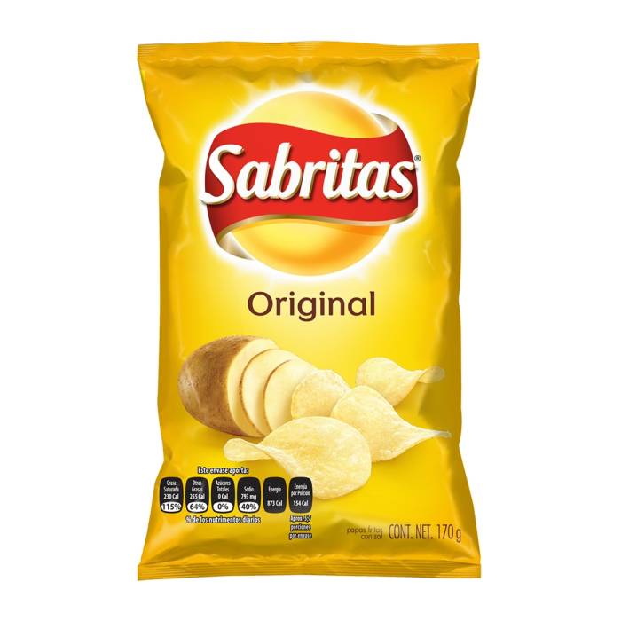 Papas Sabritas original 170 g