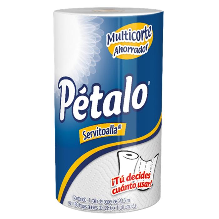 Servitoalla Pétalo 1 rollo con 180 hojas dobles