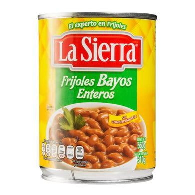 Frijoles bayos La Sierra enteros en lata 560 g